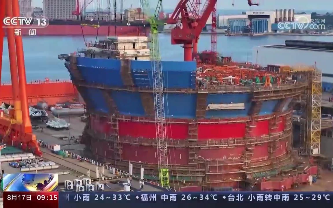 探访建造中的"海洋石油122" 海上油气加工厂哔哩哔哩bilibili