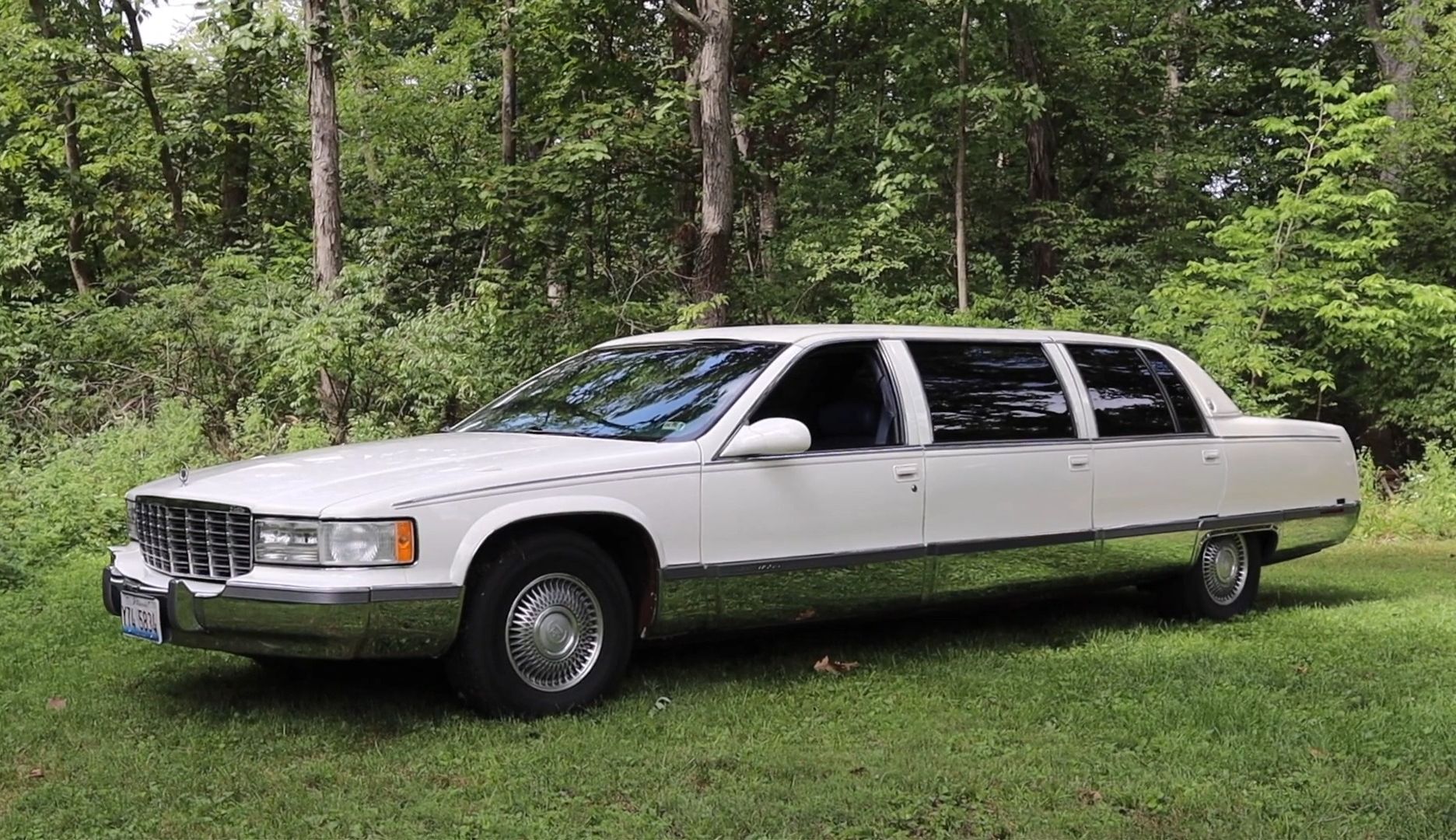 【d底盘】1996款凯迪拉克fleetwood limousine 5.7l v8 评测&试驾