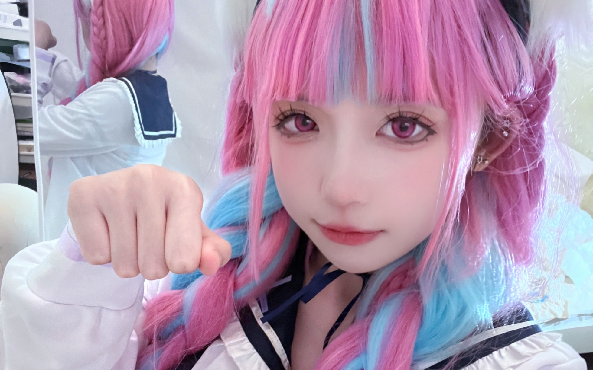 阿夸来力!!【凑阿库娅cos