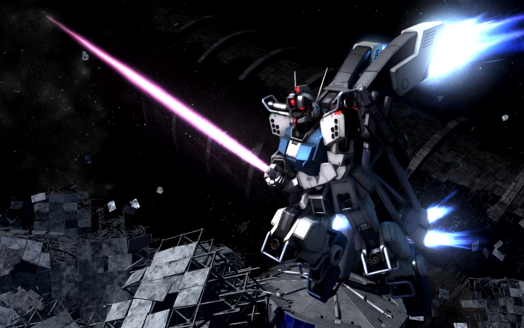 [gbo2]高达战斗行动2—升级后的咸鱼突刺到底有多强,高达ez8(hmc)实战