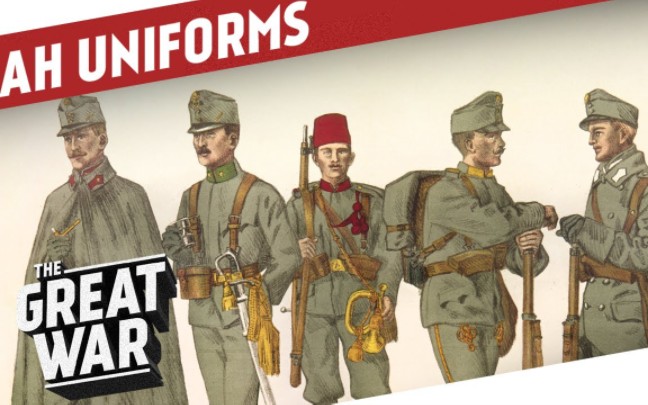 [图]一战中的奥匈帝国制服(军服) I THE GREAT WAR 特辑 Austro-Hungarian Uniforms of World War 1