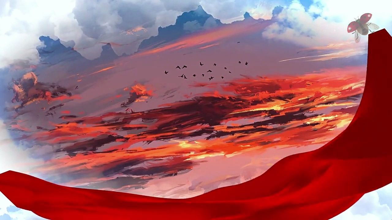 中国觉醒 歌曲错位时空五四青春红歌革命历史舞台演出节目大屏幕高清