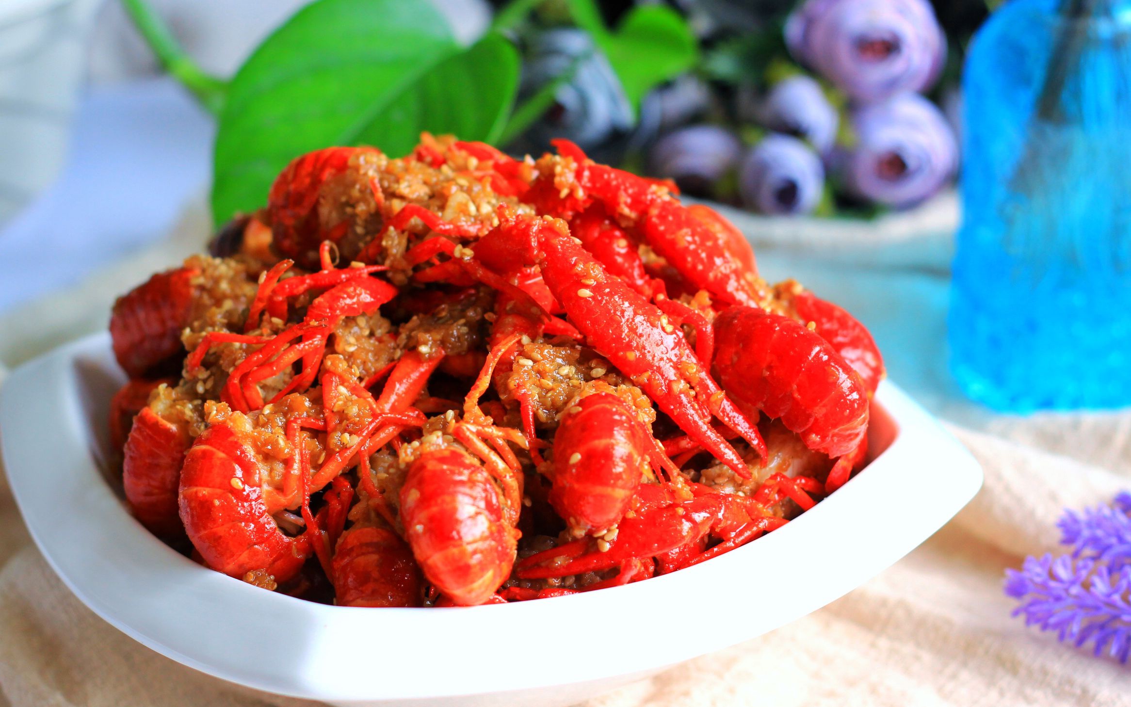 蒜蓉小龙虾,收割吃货味蕾的必杀美味