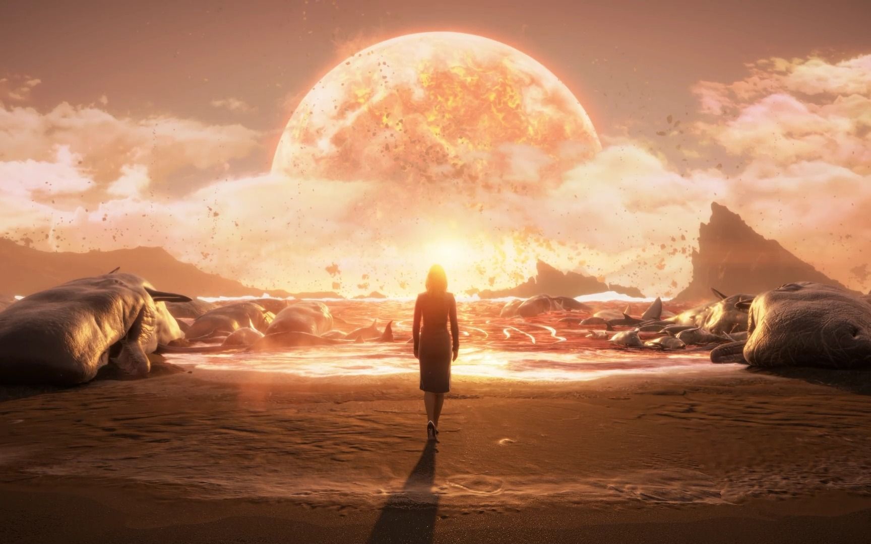 重返《死亡搁浅:导剪版》的世界,开场还是同样震撼