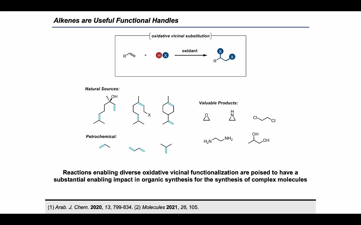 Synthesis Workshop  Aziridine Synthesis via Electrogenerated Dications with Dyl哔哩哔哩bilibili