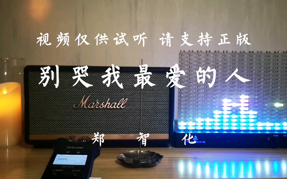 [图]沉浸音频 经典歌曲试听【别哭我最爱的人】演唱:郑智化 超高音质