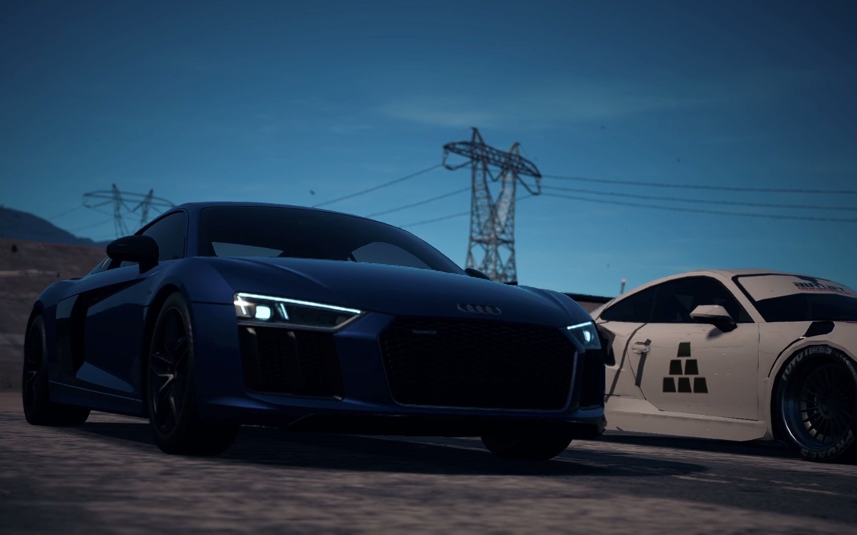 极品飞车20:奥迪r8参加赛事,场地刺激