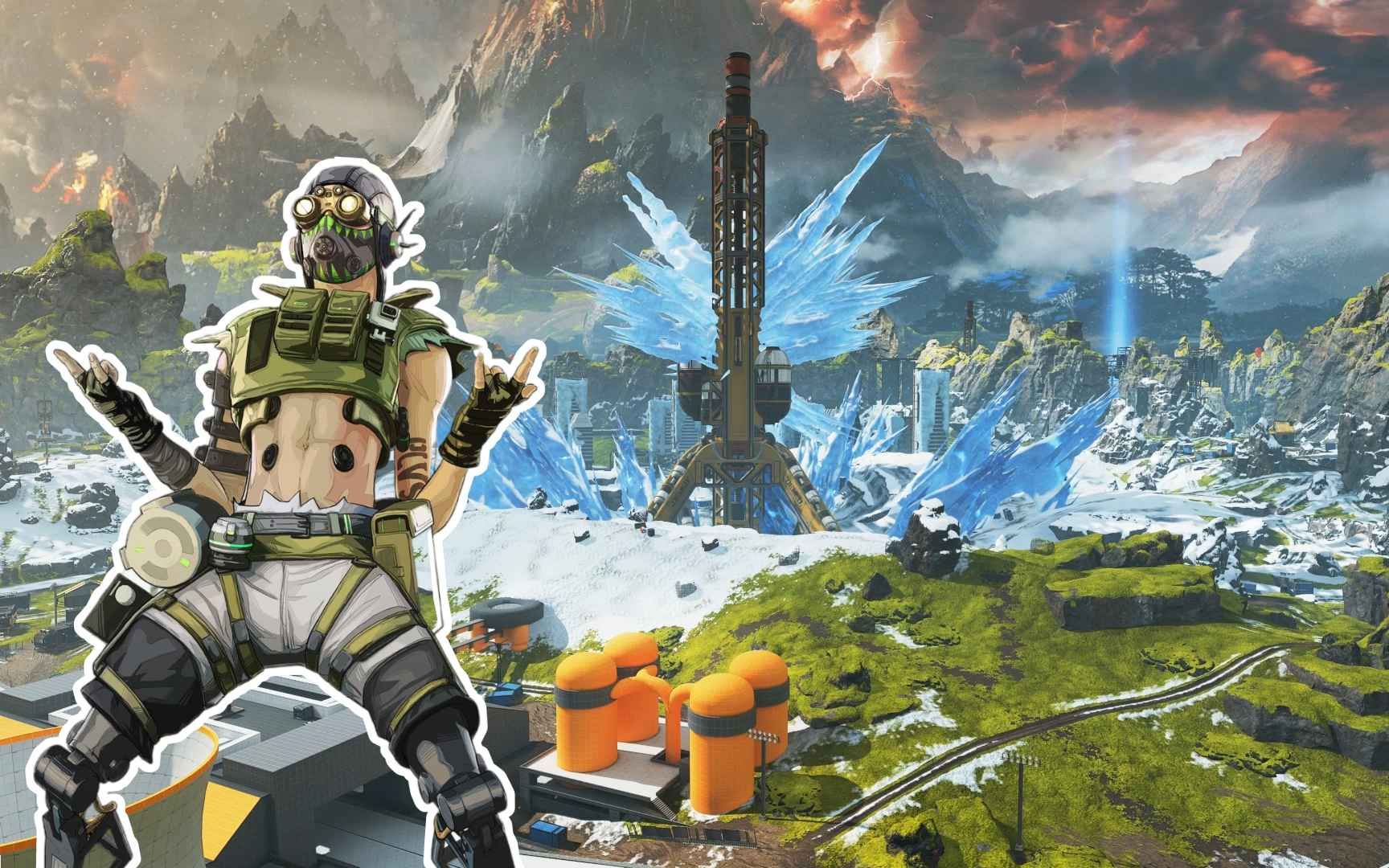 等着敌人靠过来apex手游辛烷动力小子