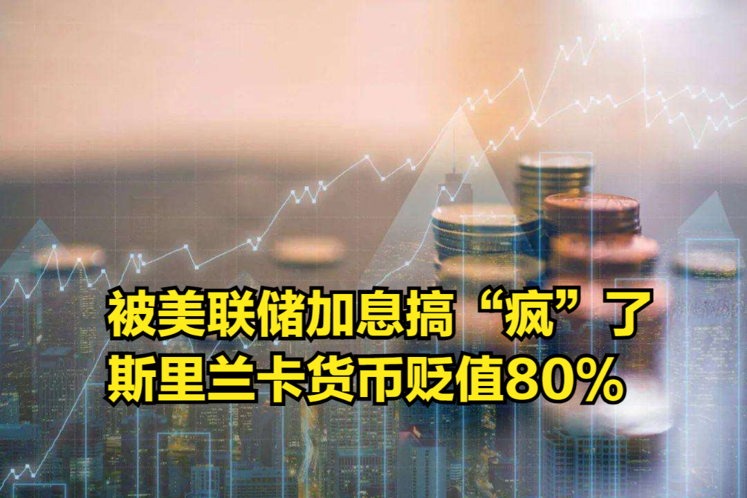 被美联储加息搞“疯”了,斯里兰卡货币贬值80%,经济趋于崩溃哔哩哔哩bilibili