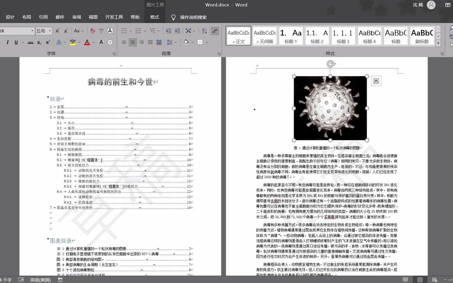 [word记录]如何只在文档部分显示水印删除它!哔哩哔哩bilibili