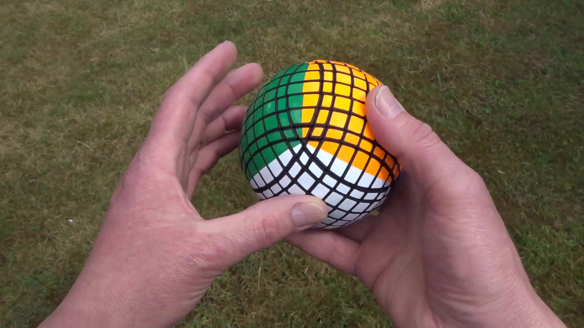 [全宇宙只有一个]九阶魔方球-傻猫耳-可怕-哔哩哔哩视频