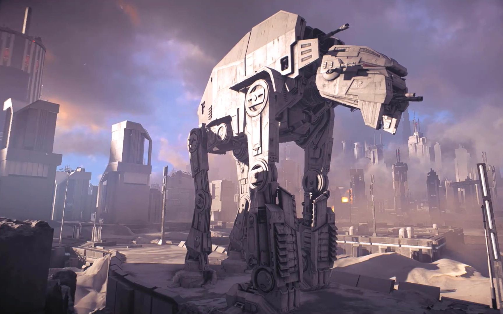 星球大战前线2第一秩序atm6全地形步行机