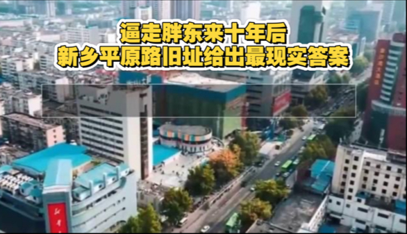 逼走胖东来十年后，新乡平原路旧址给出最现实答案