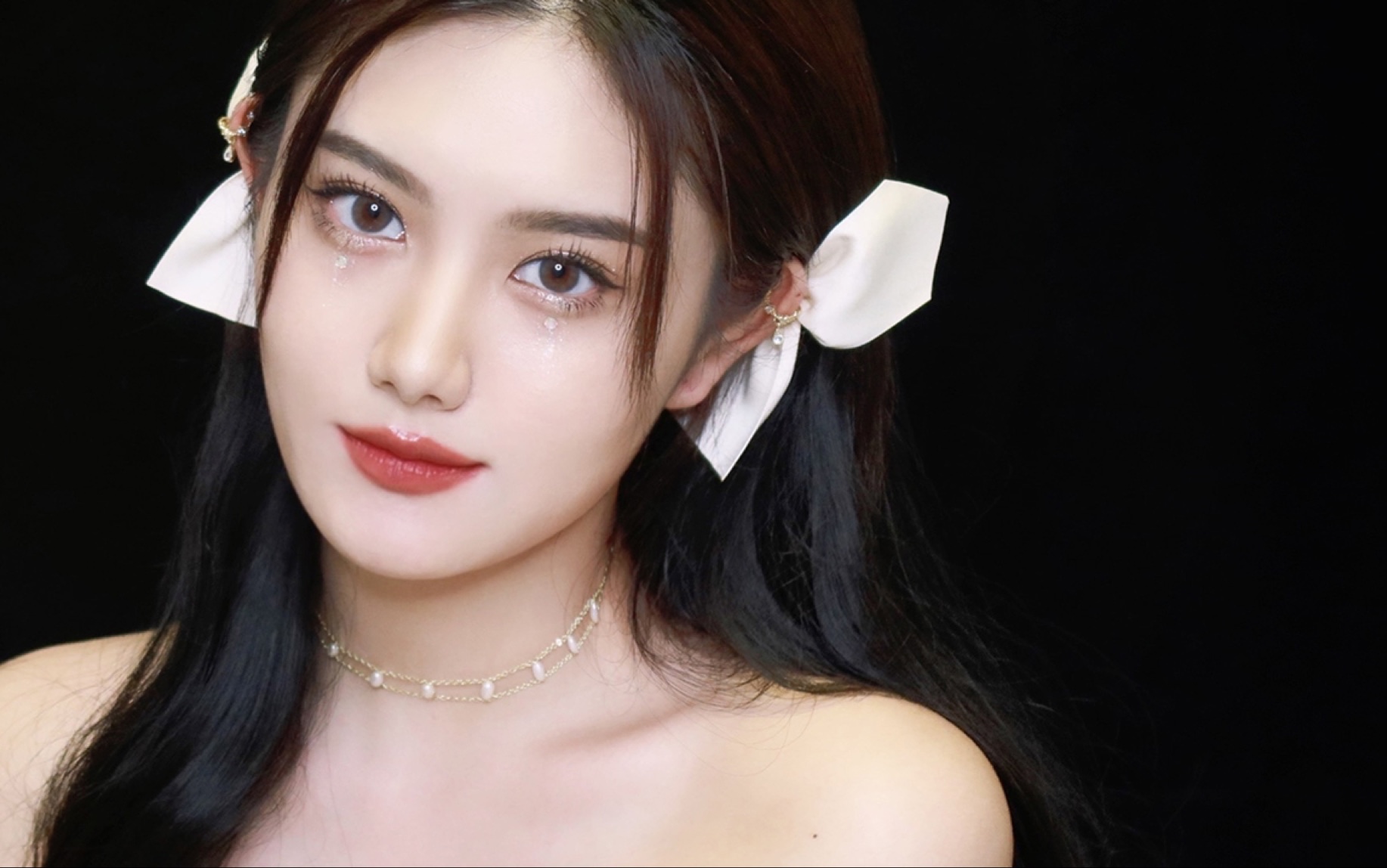 「仙气泪钻妆」氛围感化妆教程|高清原相机