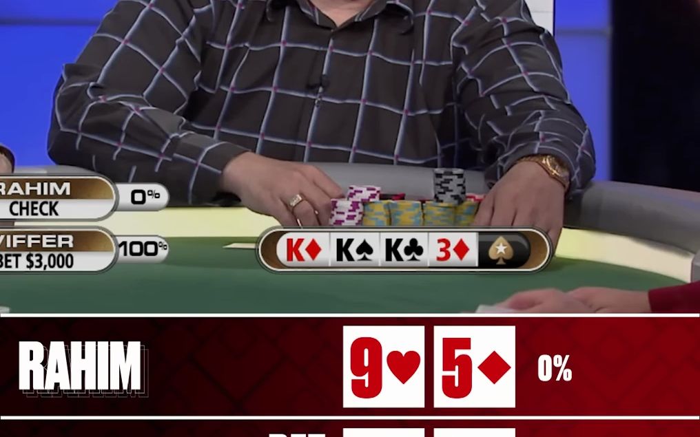 德州扑克:flopping quads against an aggressive opponent 05