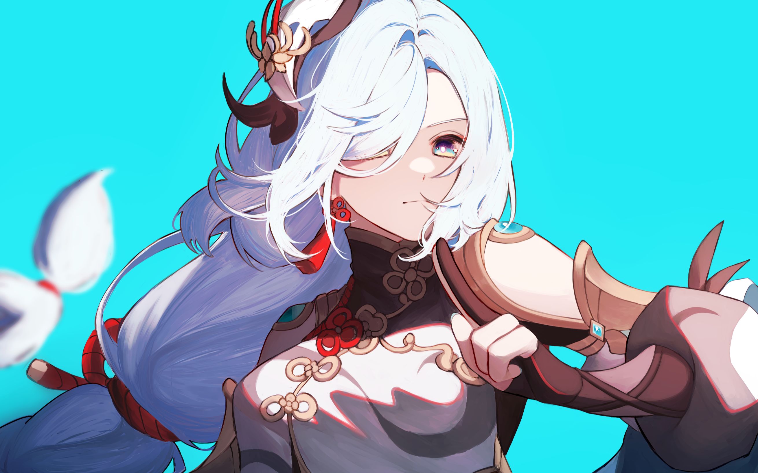 【原神】神里申鹤永冻2.4深渊12层下半(无心海)