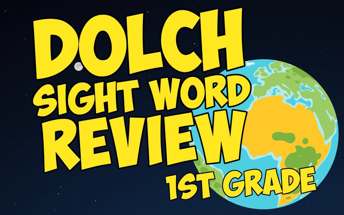 [图]【Jack Hartmann】Dolch高频词 1st Grade级别 Dolch Sight Word Review _ First Grade