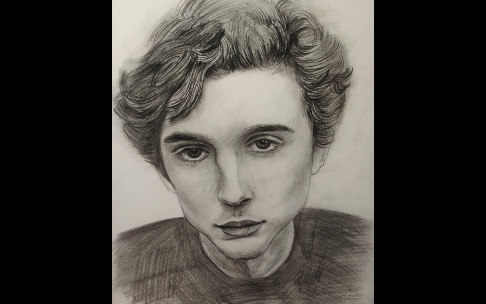 【素描】手绘甜茶/timothéechalamet_哔哩哔哩 (゜-゜)つロ 干杯