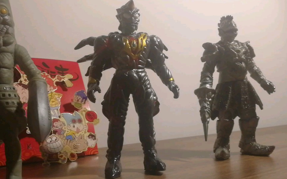 自制盘点奥特曼中那些有彩色计时器的怪兽软胶