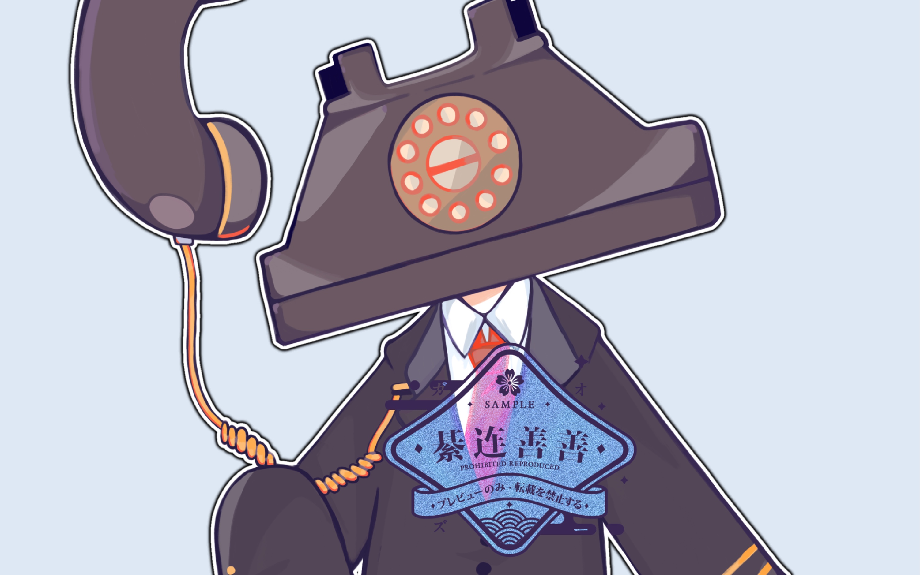 【procreate】异头qq人稿稿_哔哩哔哩_bilibili