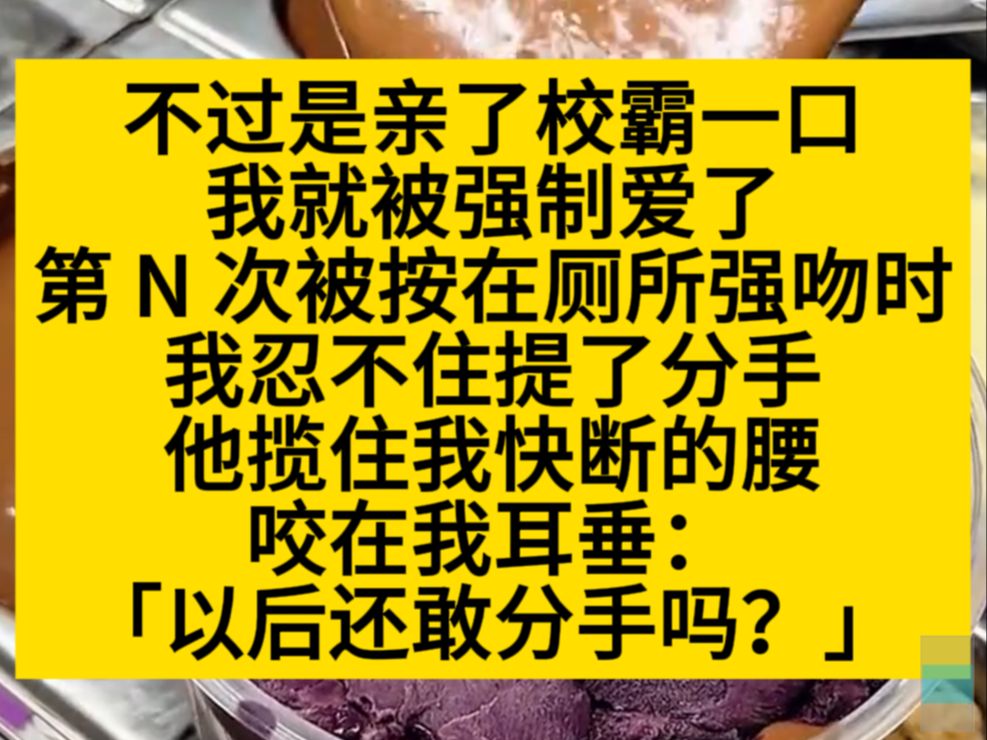 原耽推文 不过是亲了校霸一口,我就被墙纸爱了!斯哈斯哈!小说推荐哔哩哔哩bilibili