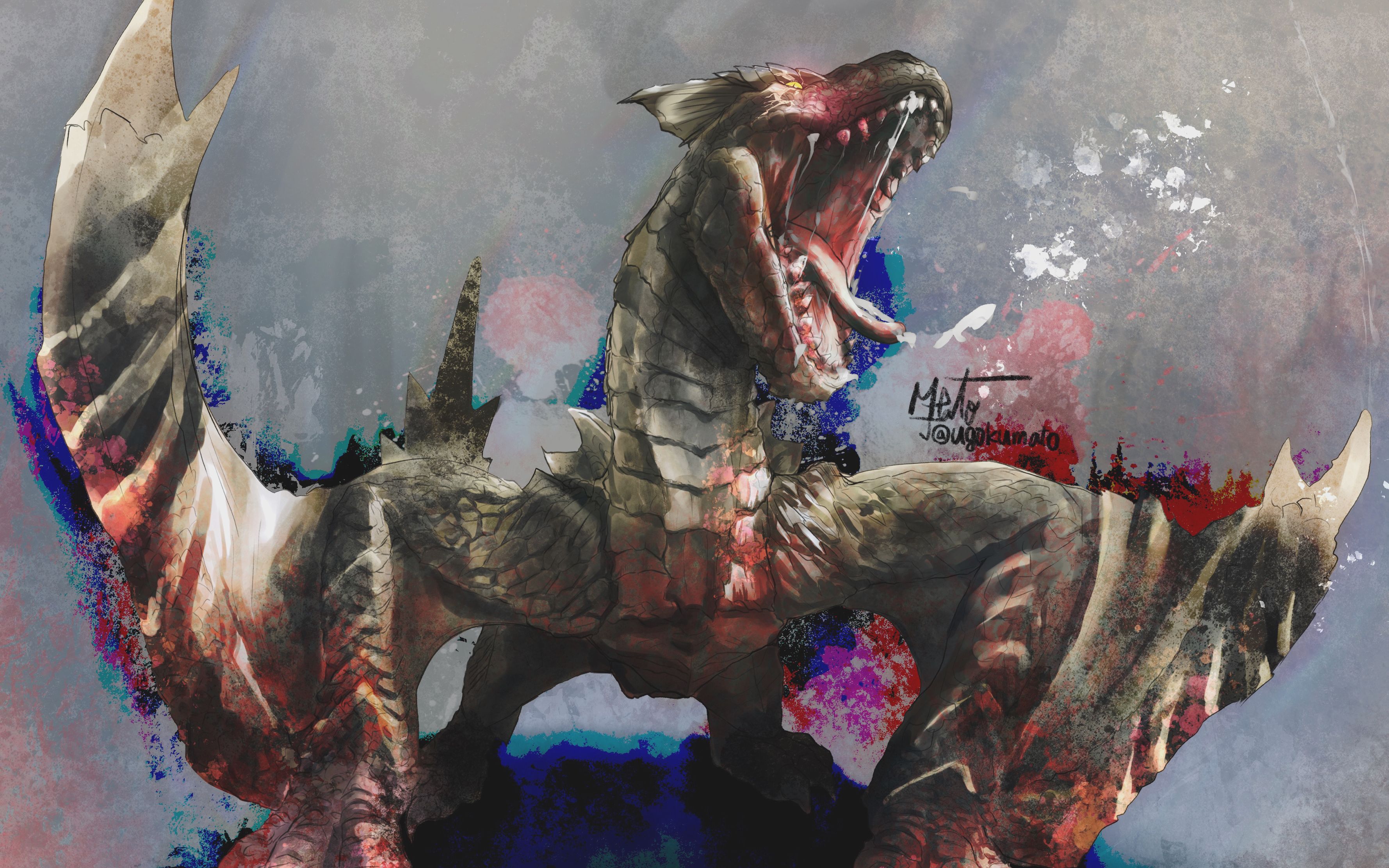 mhwi黑轰龙不会受伤斩斧4分17无限制