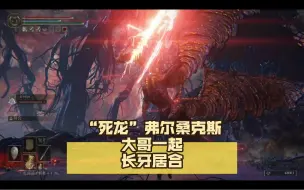 Descargar video: 艾尔登法环-“死龙”弗尔桑克斯 大哥一起 长牙居合