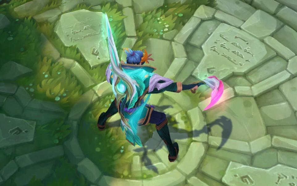 【lol】厄斐琉斯灵魂莲华风起炫彩皮肤演示
