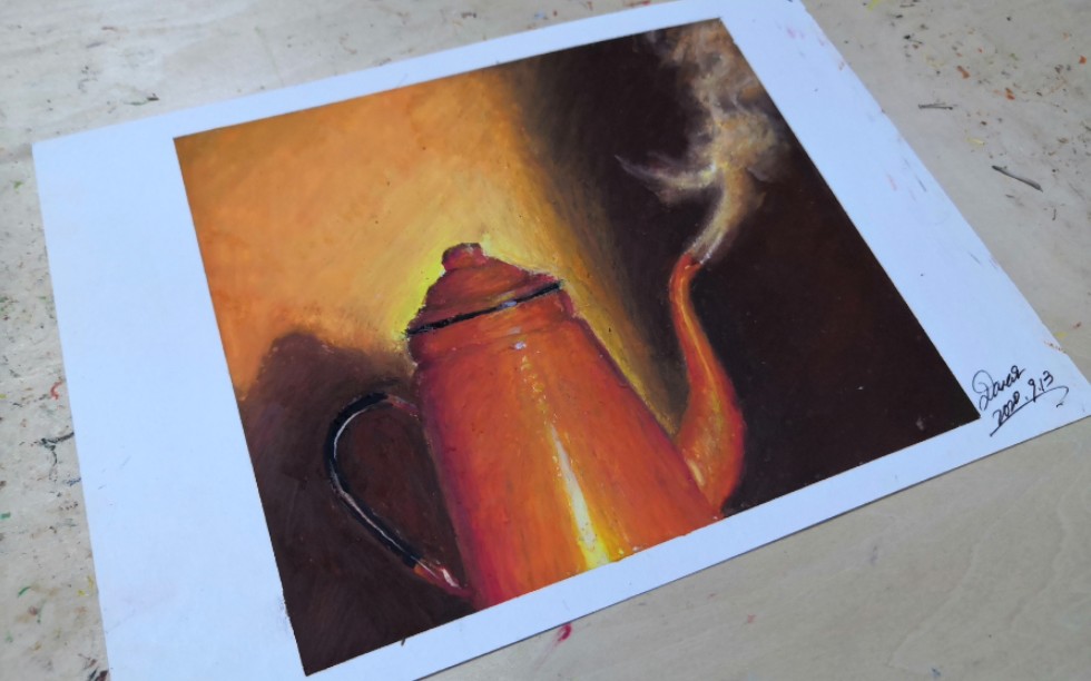 【油画棒】烧开水的水壶