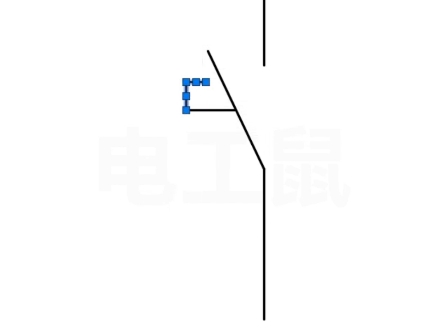 使用CAD绘制旋钮开关符号哔哩哔哩bilibili