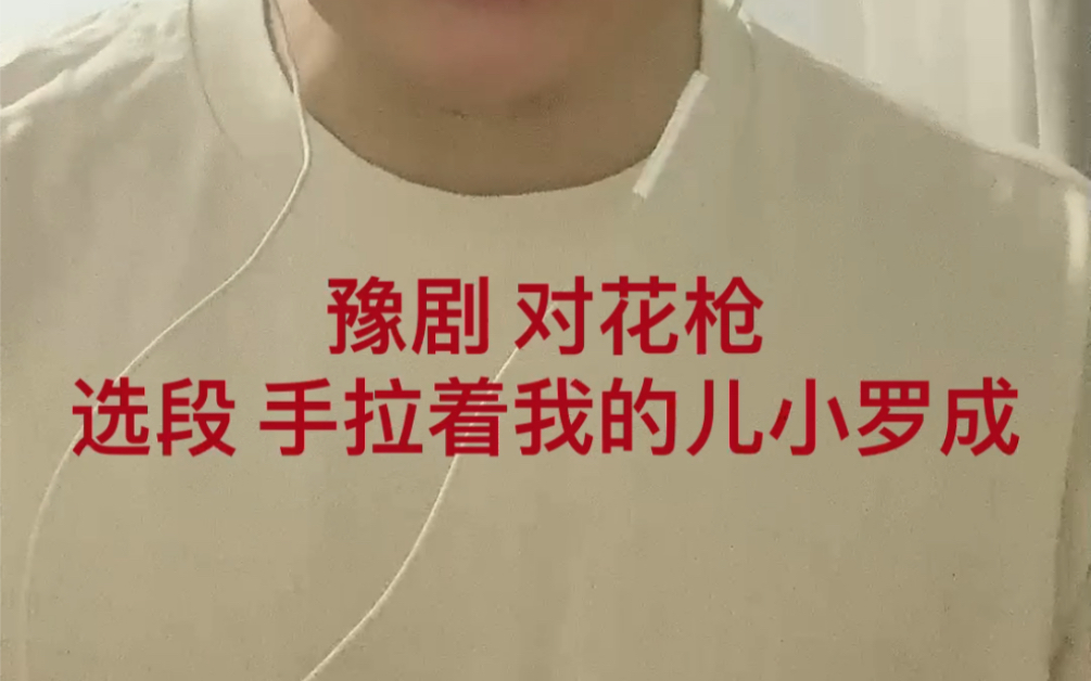 豫剧对花枪选段手拉着我的儿小罗成