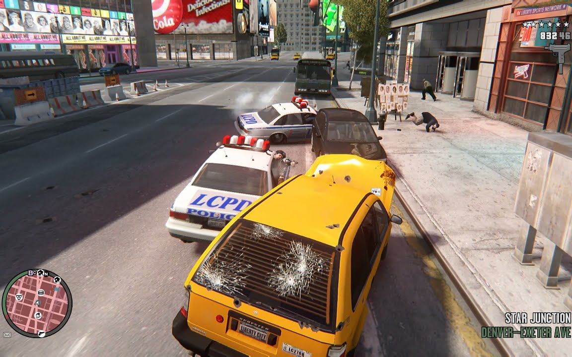 乔《gta4》- 暗杀俄罗斯黑手党老大   六星大逃亡_哔哩哔哩bilibili