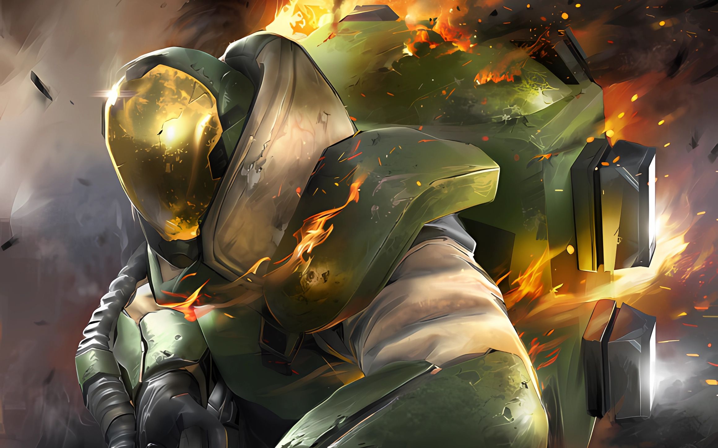 光环战争2 空投喷火兵打法