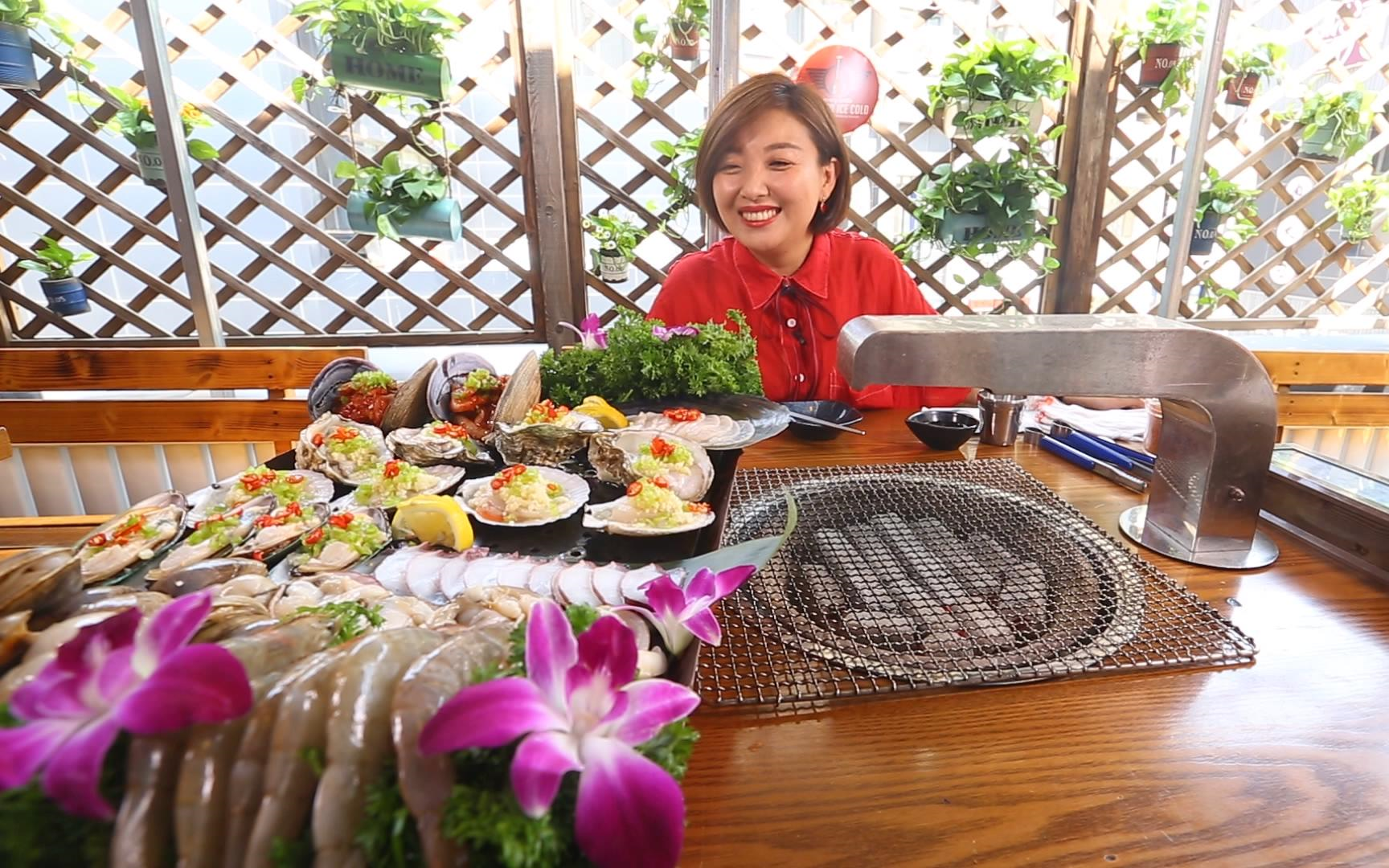 【天生吃货】和佳姐脸一样大的扇贝#1091