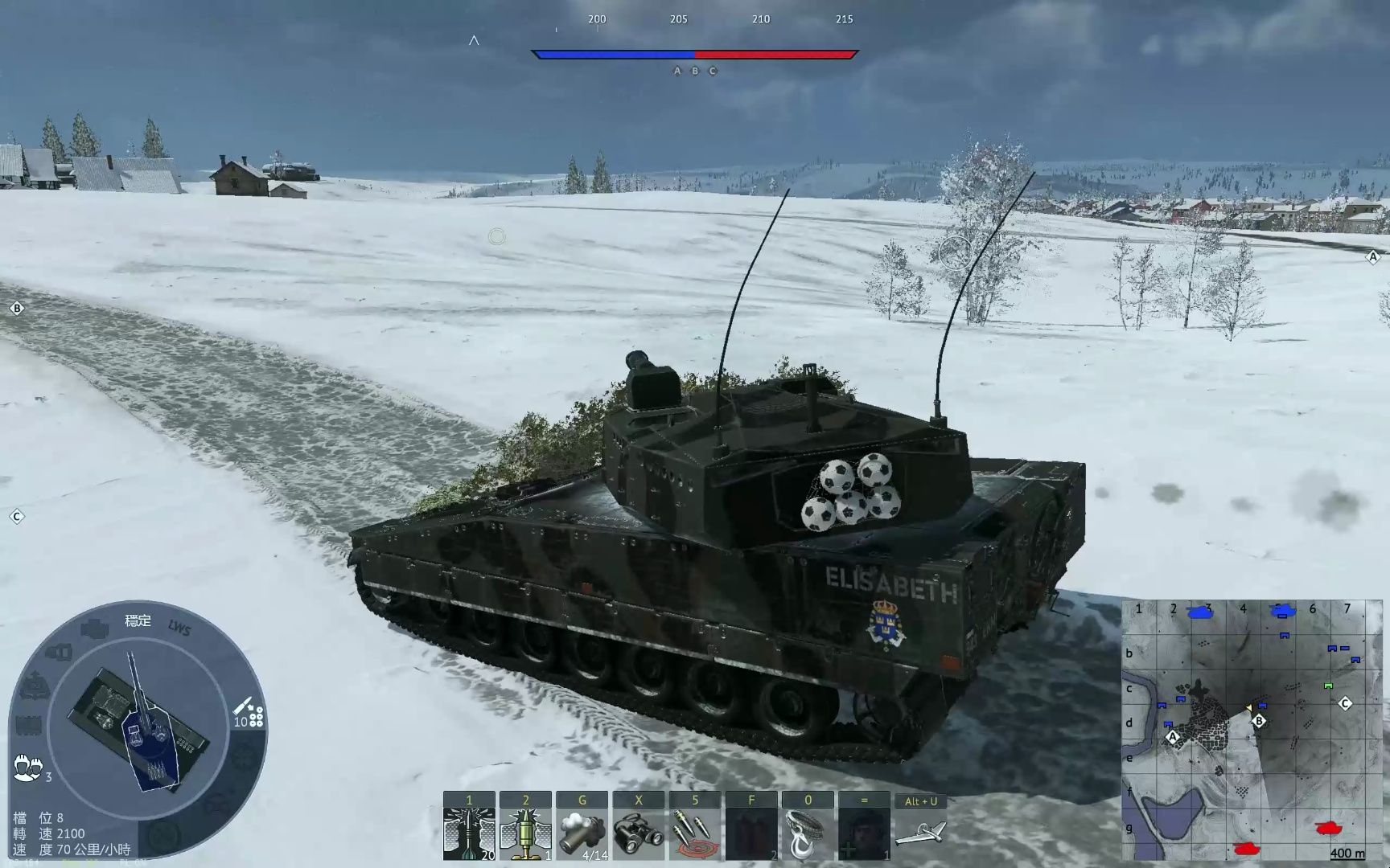 【战争雷霆】我即是希望—cv90105八杀坚守核弹翻盘局实况