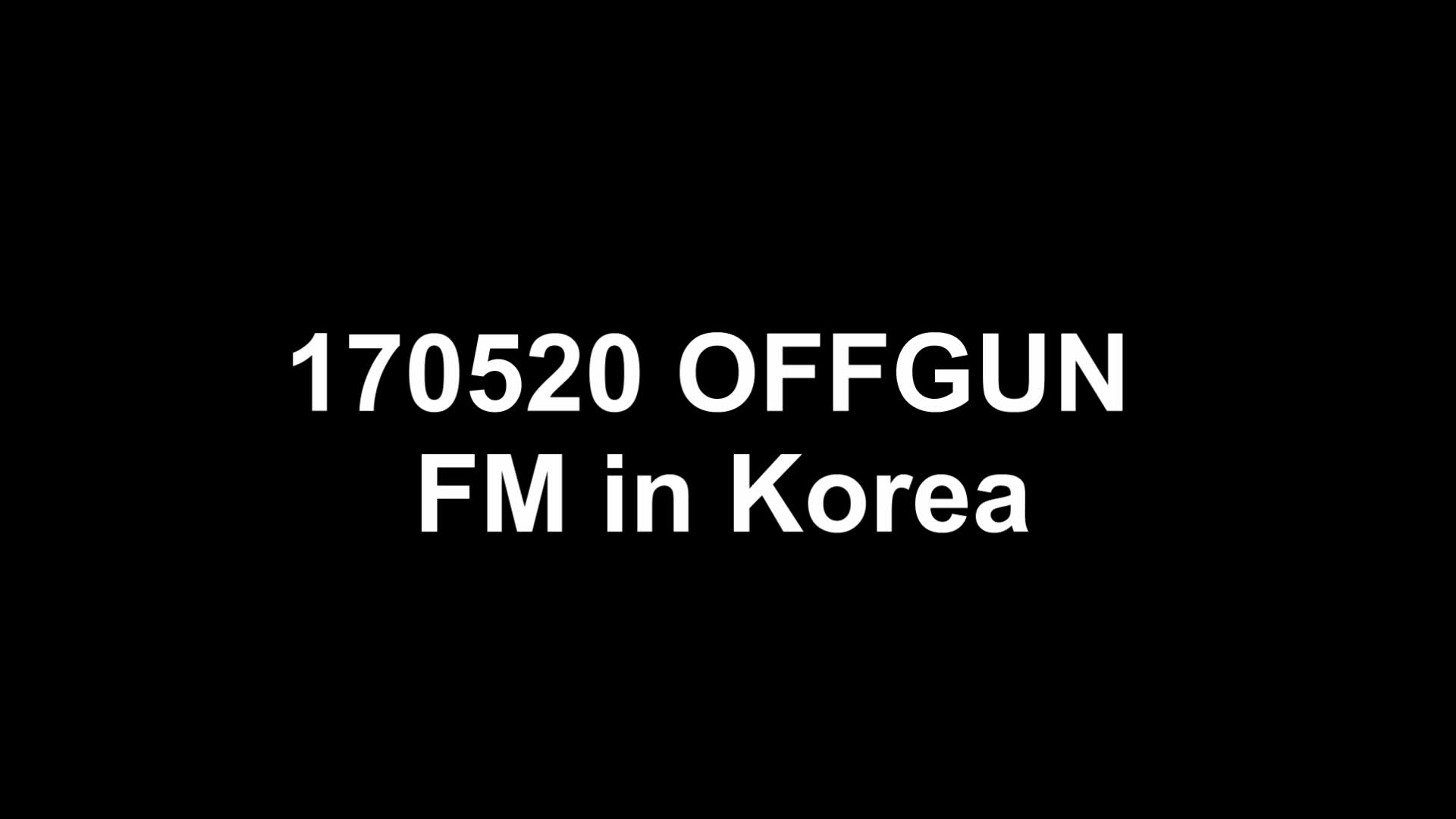 170520OFFGUN韩国FM游戏part之秘密花园哔哩哔哩bilibili