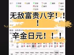 Download Video: 无敌富贵八字赏析之辛金日元！！！