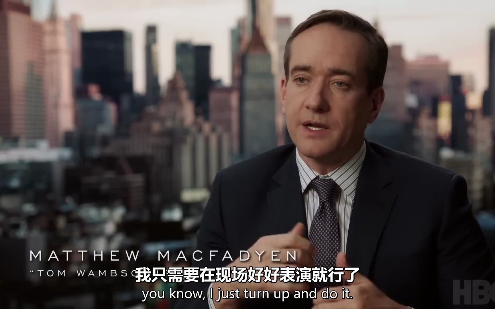 [图]【继承之战】第四季Matthew Macfadyen幕后采访合集