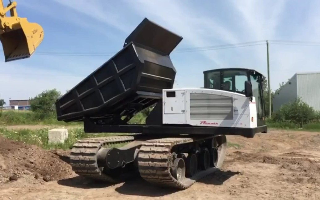 360°旋转履带车