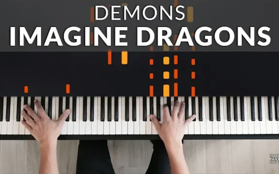 【特效钢琴】梦龙demons-imagine dragons 钢琴版 【油管搬运,便于