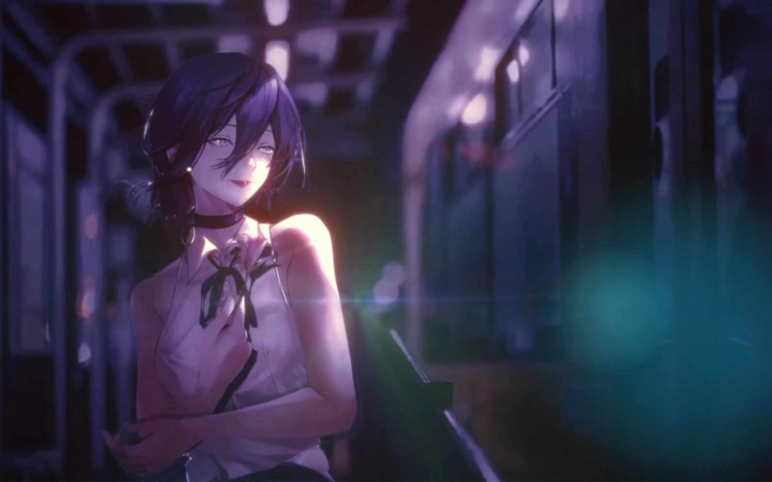 【蕾塞 静止系】列车 光与影