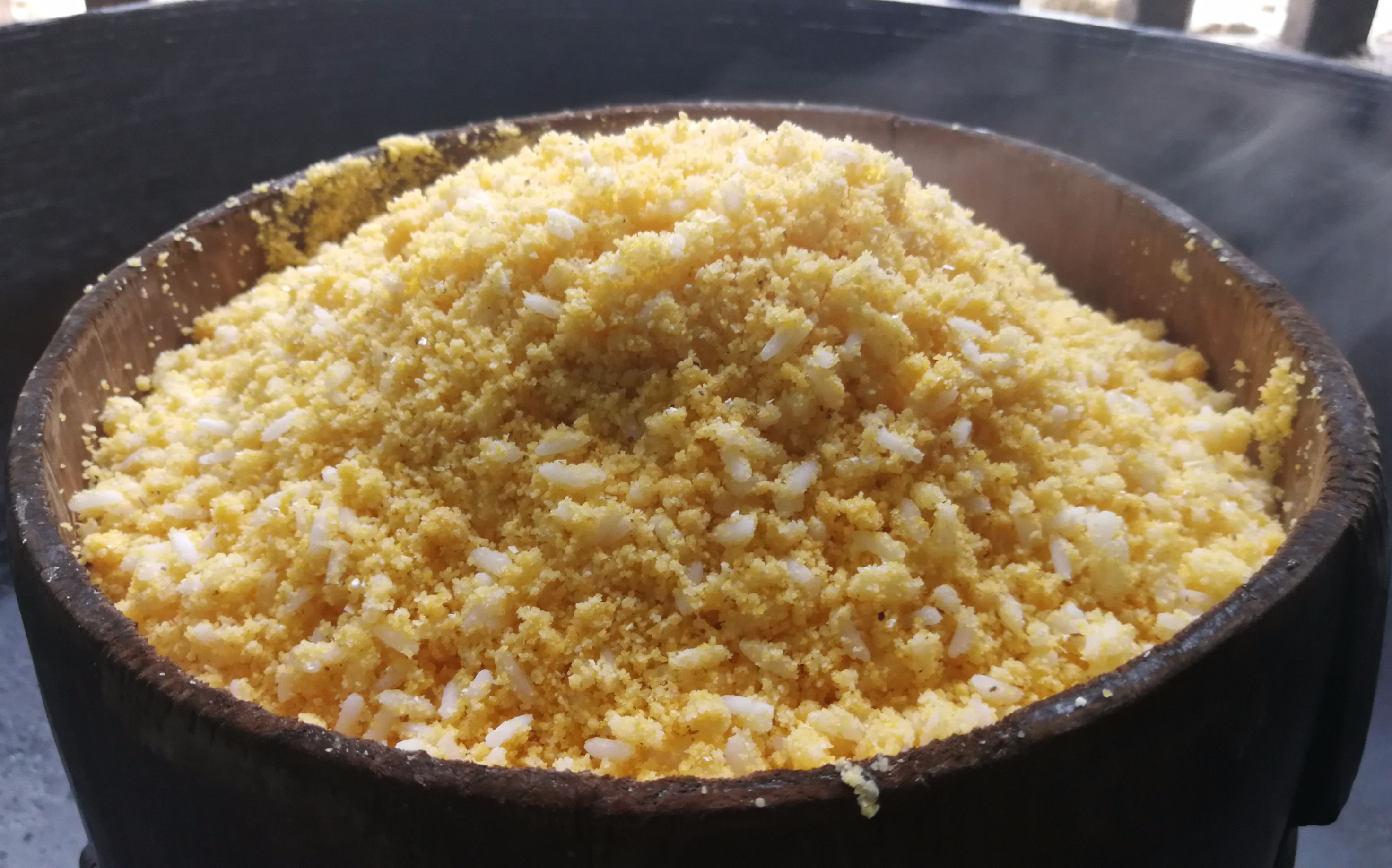 湖北恩施蓑衣饭你吃过吗?只要1碗米1碗玉米面,小时候的味道