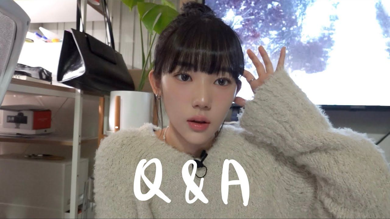 【gaehyon】中字 2024新年纪念q&a|学习|高考时的故事|最喜欢的服装品牌|纹身|独居建议哔哩哔哩bilibili