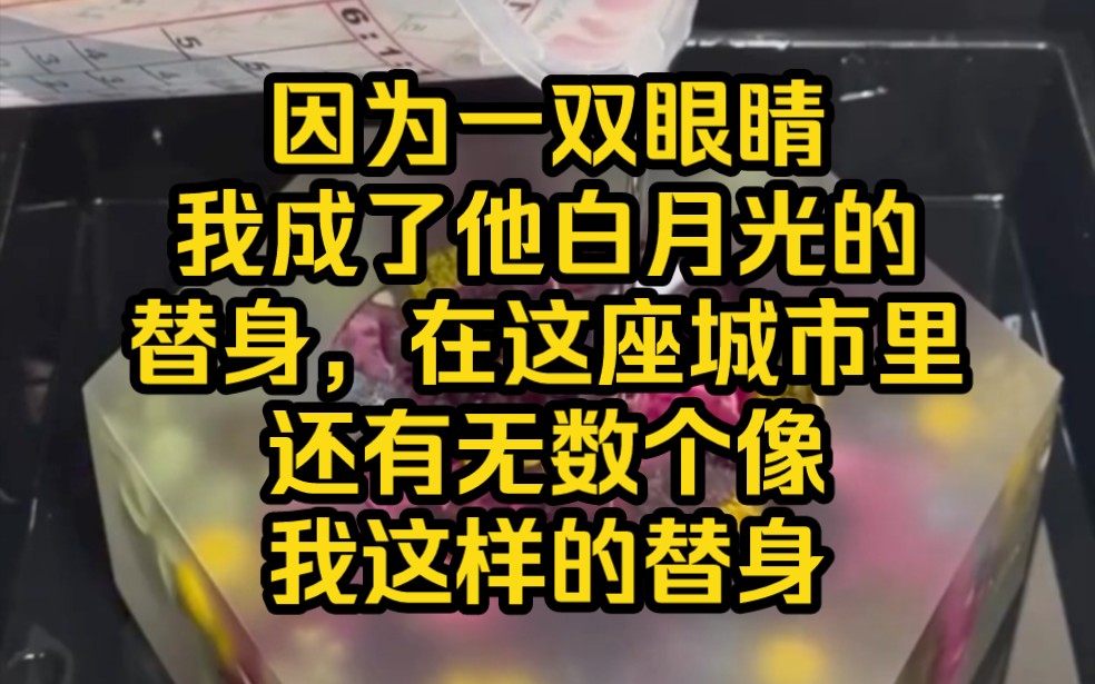 【芭蕉代替】追妻火葬场/替身文学/虐文.因为一双眼睛,我成了他白月光的替身.在这座城市里,还有无数个像我这样的替身.哔哩哔哩bilibili