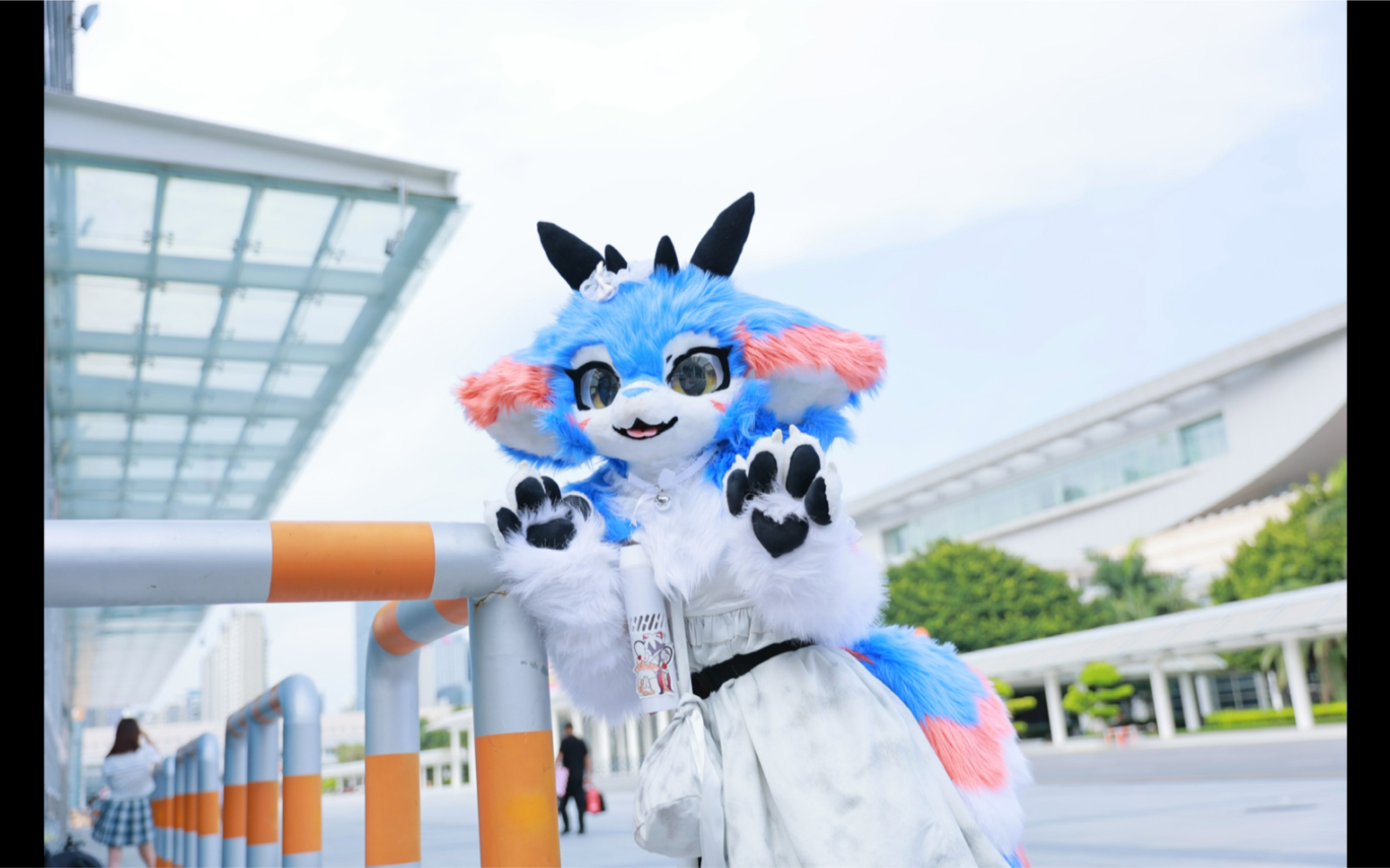 【fursuit 兽装】漫展记录～极兽聚见啦!_哔哩哔哩_bilibili