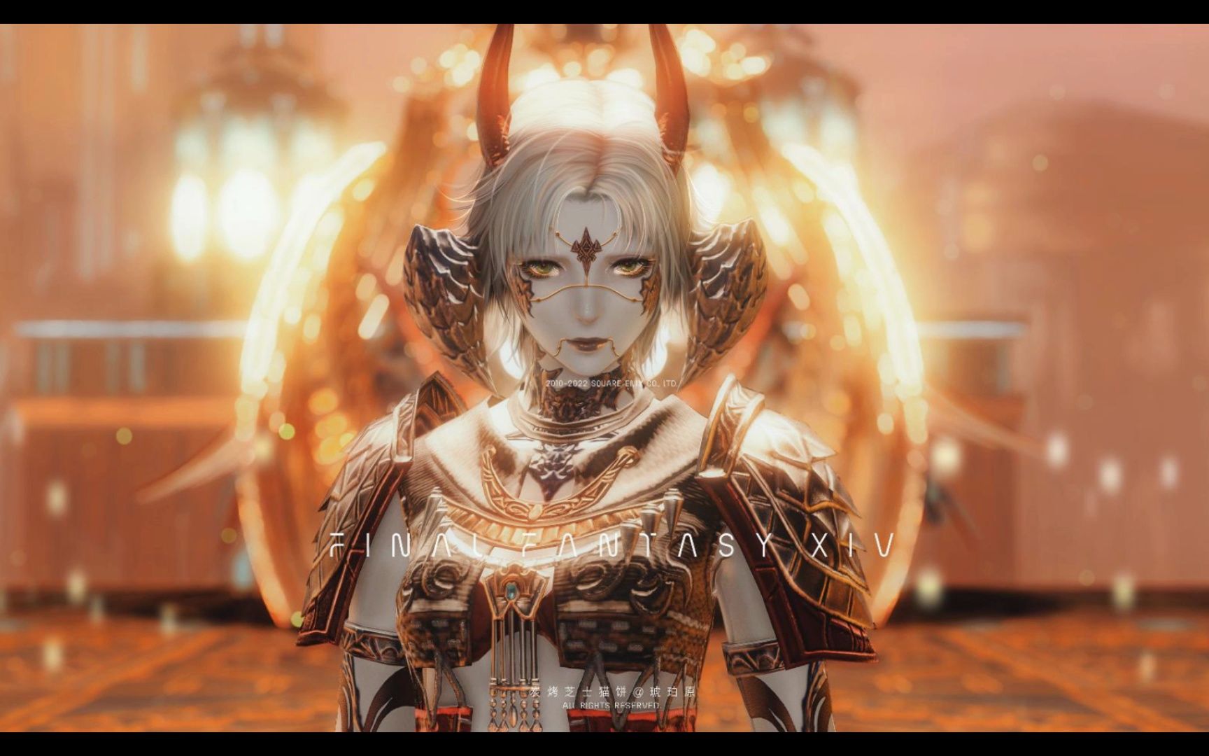 【听歌向】【ff14】仿生电子芯-龙娘3号脸精修全过程