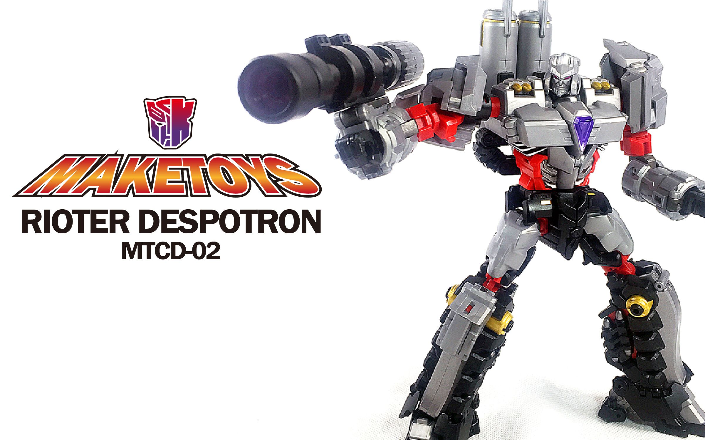 KL变形金刚玩具分享108 Maketoys MTCD02 Rioter Despotron哔哩哔哩bilibili