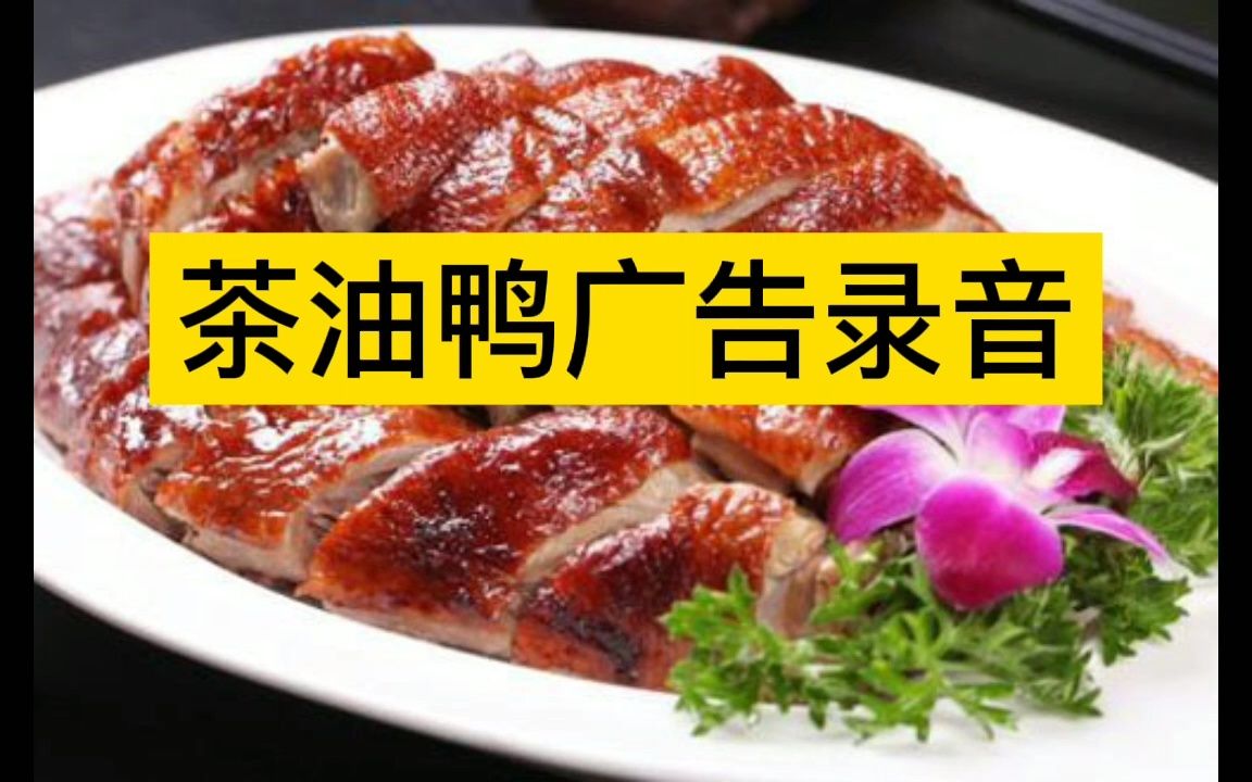 五一茶油鸭广告录音-编辑录制