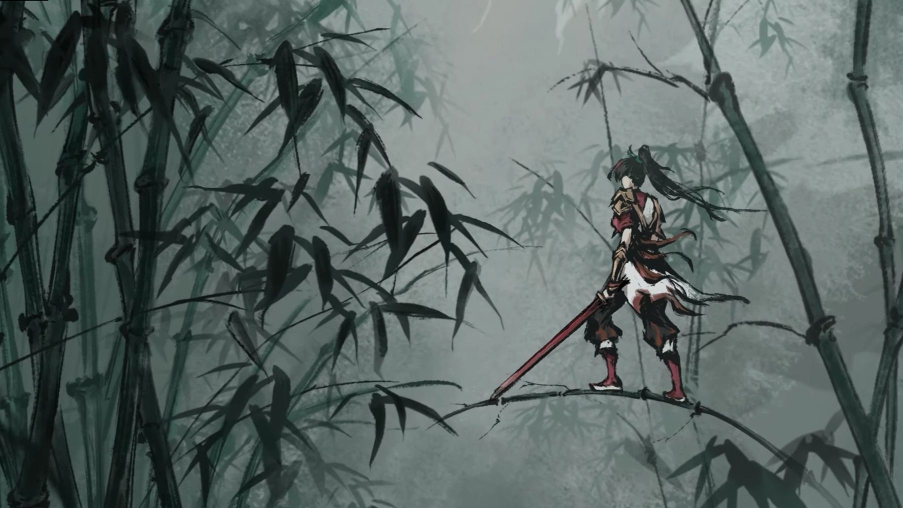 水墨风动作肉鸽游戏《墨境》试玩版实况