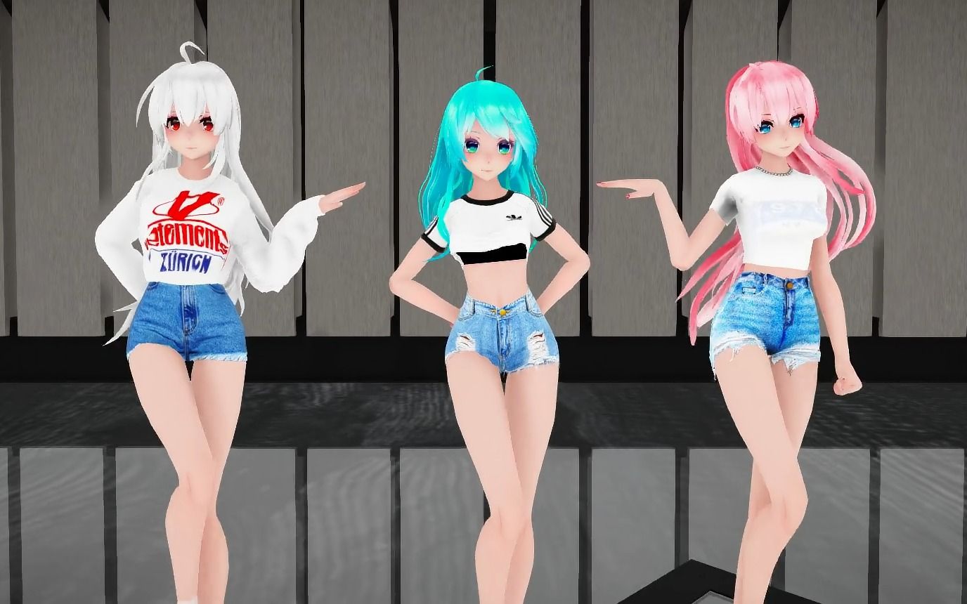 【MMD】HurlyBurly哔哩哔哩bilibili